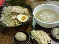 「塩つけ麺大盛り900円」@あさか 麺工房、 朝霞本店の写真