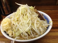 「小ラーメン ニンニクマシマシ」@ラーメン二郎 新小金井街道店の写真