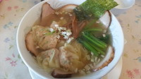 「チャーシューワンタン麺(塩)(細麺)(ミックス)￥1000」@花キッチンの写真