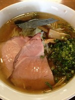 「鰮煮干(塩・ローストポーク)￥７３０」@喜元門 本店の写真