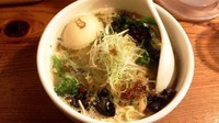「【限定麺】ボンゴレチョップ 870円」@鶏の穴の写真
