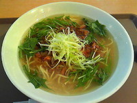 「三崎まぐろラーメン ￥850」@そば処 信濃 東名海老名SA下り店の写真