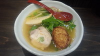 「えびラーメン（限定）」@麺匠 むさし坊 武蔵浦和本店の写真