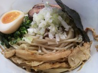 「真空まぜそば  700円」@喜元門 水戸笠原店の写真