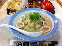 「海鮮とくちゃんぽん」@長崎ちゃんぽん リンガーハット イズミヤ千里丘店の写真