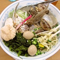 「【弥生の一杯】昭和の深川（浅利増量）1,000円」@MENYA 食い味の道有楽の写真