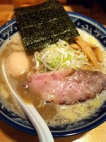 「味玉塩らーめん大盛り」@○心厨房の写真
