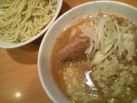 「小つけ麺 しょうが ヤサイ少し ニンニク少し」@ラーメン二郎 八王子野猿街道店2の写真