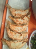 「どうとんぼり餃子セット(280円)」@どうとんぼり神座 酒々井プレミアムアウトレット店の写真