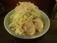 「あかつき麺　野菜マシマシあぶらニンニク」@麺や あかつきの写真