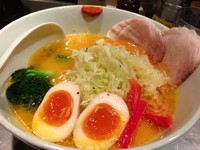 「特製ベジそば1000円＋リゾット150円」@ソラノイロ ARTISAN NOODLESの写真