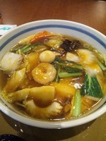 「五目うま煮めん　680円」@三宝亭 信州中野店の写真