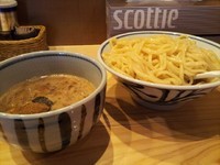 「濃厚魚介つけ麺 (780円)」@蕾 煮干 分家の写真