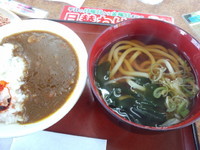「朝カレーセット290円」@山田うどん食堂 谷塚店の写真