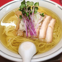 「煮干しそば塩」@柴崎亭の写真