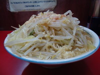 「小ラーメン(ニンニク・アブラ)500円」@ラーメン二郎 目黒店の写真