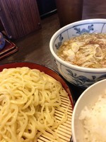 「肉つけ麺」@らーめん万代 浜松町店の写真