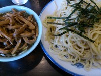 「竹の子入りつけそば　￥800」@丸長 荻窪本店の写真