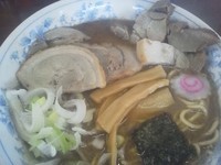 「中華そば　半肉盛り」@次念序の写真