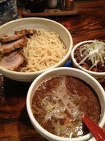 「味玉焼豚つけソバ（魚介出汁つけ）1050+ミニ丼豚辛めし15」@中華ソバ 櫻坂の写真