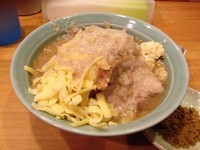 「えぼし麺 + チーズ + カレー粉」@えぼし麺 菜良の写真