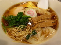 「ワンタンメン」@中華そば 萬福の写真