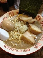 「中華ソバ650+味玉100+豚増し100」@中華ソバ 伊吹の写真