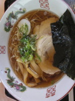 「ラーメン600円」@道志の湯の写真