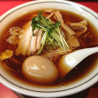 「煮干しそば醤油 味玉」@柴崎亭の写真