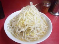「ラーメン+野菜、ニンニク増し」@ラーメン二郎 ひばりヶ丘駅前店の写真
