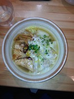 「鰤ラーメン醤油➕海老ワンタン」@めんや 正明の写真