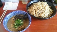 「二代目つけ麺特盛+魚粉増し（\900）」@二代目狼煙 本店 葉隠製麺の写真