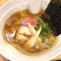 「煮干醤油SOBA（￥780）」@銀座 篝の写真
