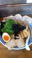 「特製ラーメン醤油（あっさり　細麺固め」@らーめん がんちゃの写真