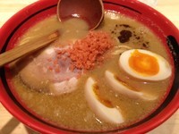 「えびみそラーメン＆味玉」@えびそば一幻 総本店の写真