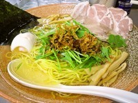 「塩ラーメン」@覆麺 智の写真