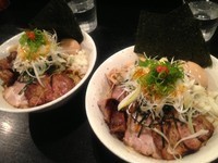 「ABRASSO(中盛)￥750+特製トッピング￥150」@BASSO ドリルマンの写真