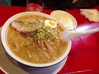 「こく旨味噌らーめん＋小ごはん」@味噌らーめん まる久の写真