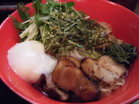 「油麺緑+温玉+背脂=830円」@つけめん てつ蔵 和光市店の写真