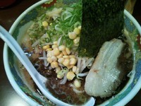 「焦がしニンニク味噌らーめん」@麺の心の写真