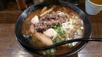 「黒豆納豆醤そば(大)」@ラーメン専門店 浜寅 東戸塚店の写真