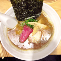 「煮干醤油SOBA 並」@銀座 篝の写真