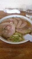 「チャーシューメン　800円　にんにく　50円」@青竹手打ちラーメン 日向屋の写真
