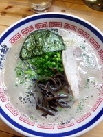 「らーめん+替え玉3」@博多らーめん バリ龍の写真