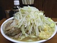 「ぶた入り小ラーメン ￥750 ニンニク」@ラーメン二郎 亀戸店の写真