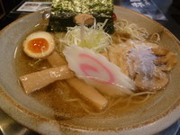 「塩まぐろだしらーめん」@三河開化亭 豊橋カルミア店の写真