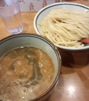 「濃厚煮干しつけ麺」@月と鼈の写真