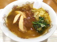 「カレーラーメン700円」@関越道 越後川口SA（下） スナックコーナーの写真