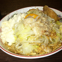 「小ラーメン¥650＋汁なし¥80＋粉チーズ¥100」@ラーメン二郎 横浜関内店の写真