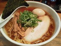 「煮干醤油ラーメン（大盛り：無料）＋味玉：サービス券」@凌駕IDEAの写真